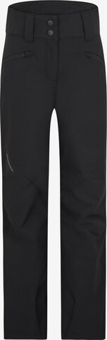 ZIENER Workout Pants 'ALIN' in Black: front