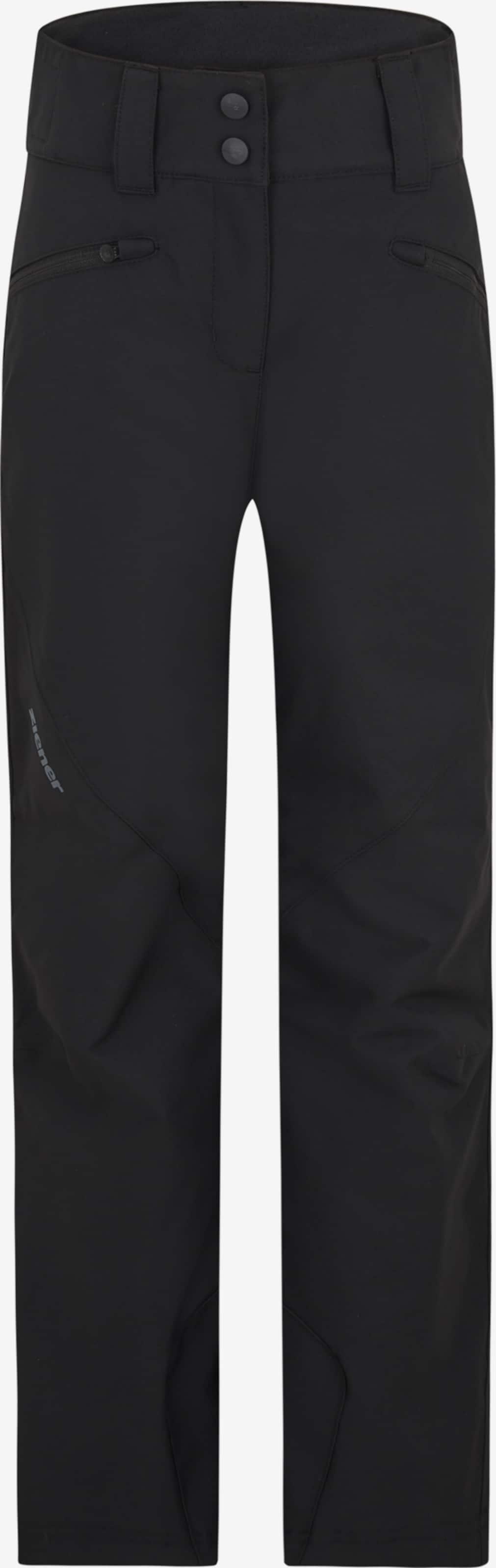 ZIENER Regular Skihose 'ALIN' in Schwarz | ABOUT YOU