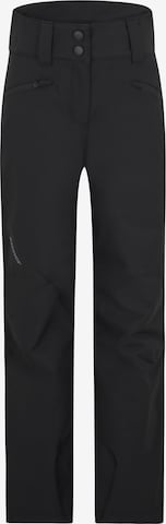 ZIENER Workout Pants 'ALIN' in Black: front