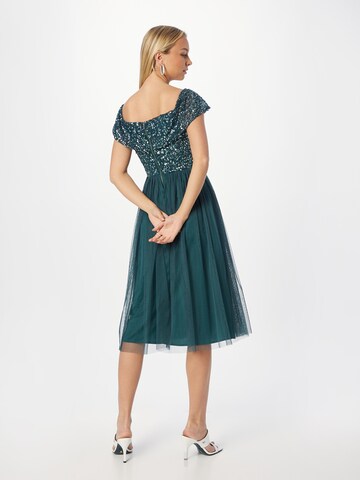 Robe de cocktail 'BARDOT' Maya Deluxe en vert