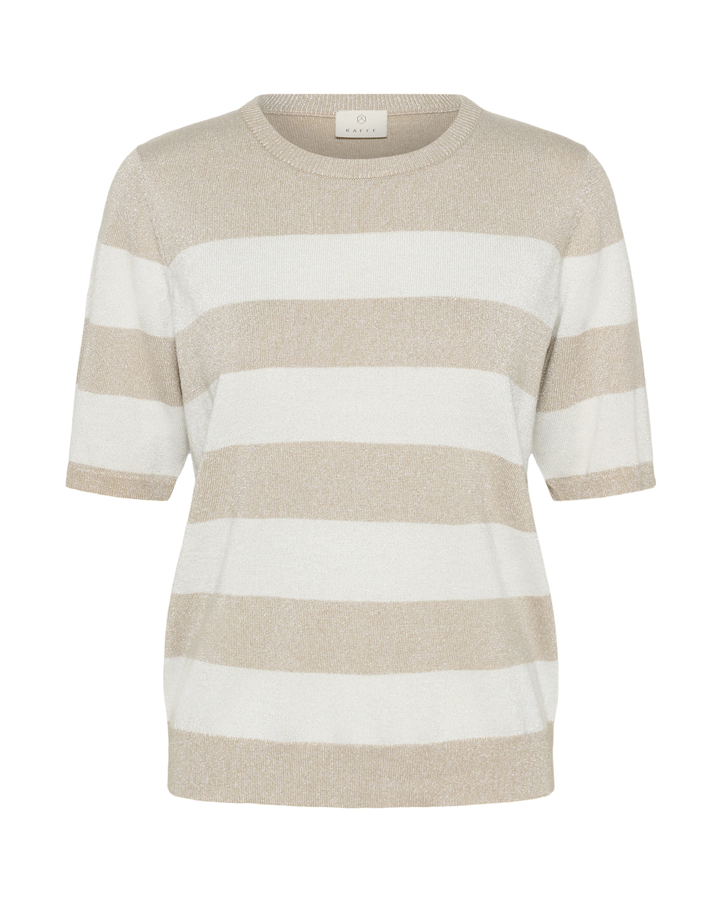 Pull-over 'KARegina' Kaffe en beige : devant
