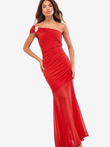 Lipsy Estélyi ruhák - piros: elől