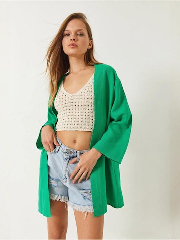 Kimono di Bianco Lucci in verde