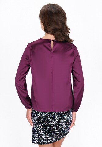 faina Blouse in Purple