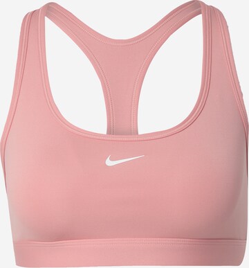 Soutien-gorge de sport NIKE en rouge : devant