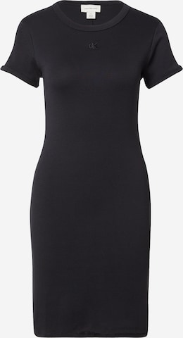 Robe Calvin Klein Jeans en noir : devant