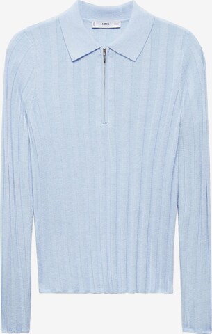 Pull-over 'LUKAPOL' MANGO en bleu : devant