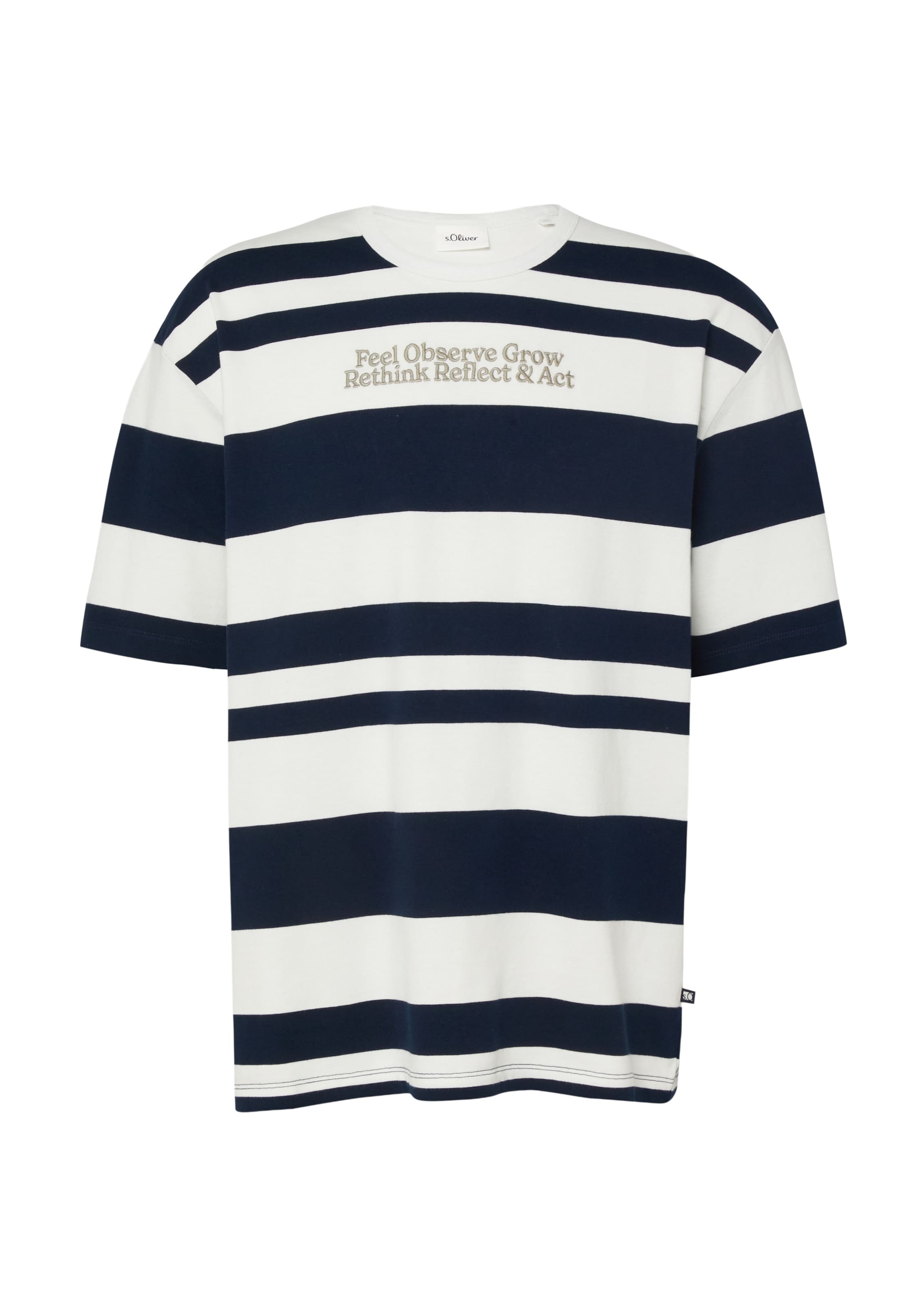 s.Oliver Shirt in de kleur Navy, Productweergave