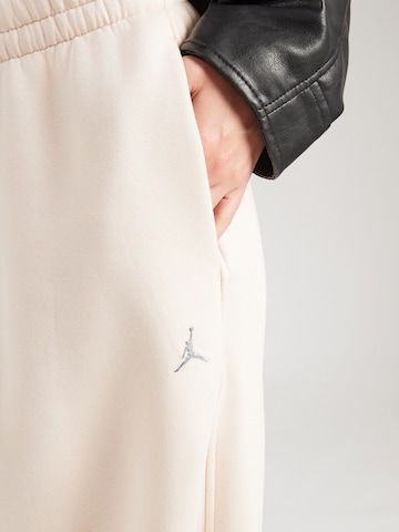 Jordan - Tapered Pantalón 'Brooklyn Fleece' en blanco