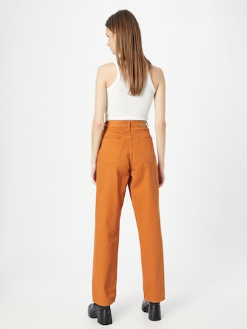 Monki Regular Jeans in Orange