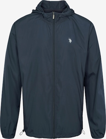 U.S. POLO ASSN. Between-season jacket 'UMOwe' in Blue: front