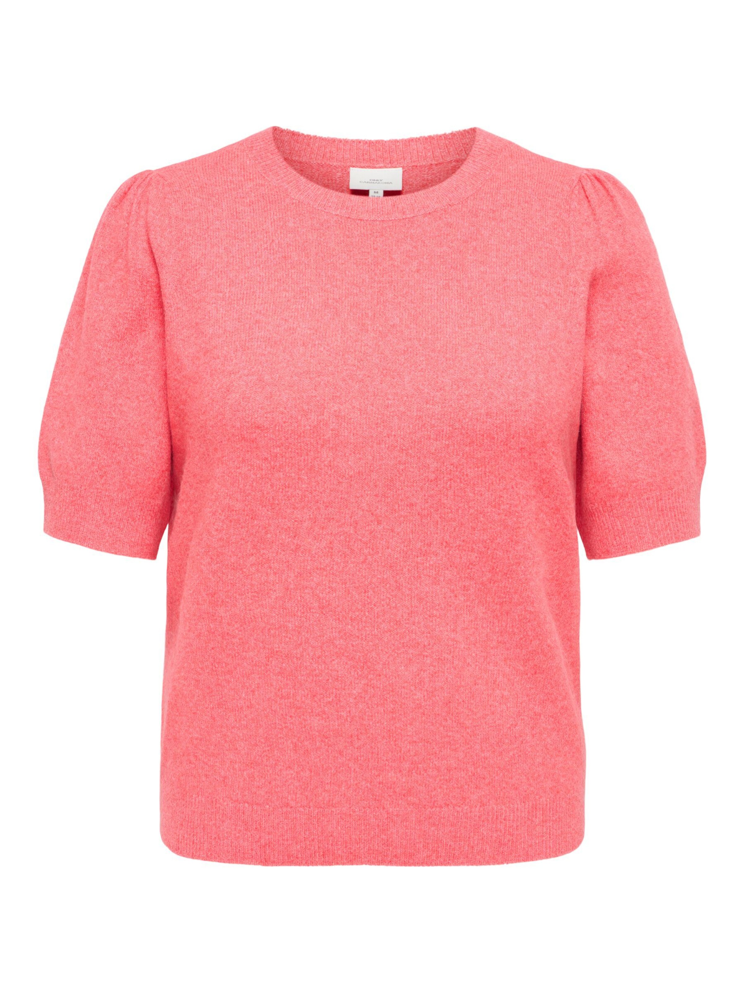 ONLY Carmakoma Pull-over 'CARRica' en corail, Vue avec produit