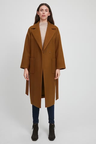 ICHI Between-seasons coat 'IHJANNET' in Brown