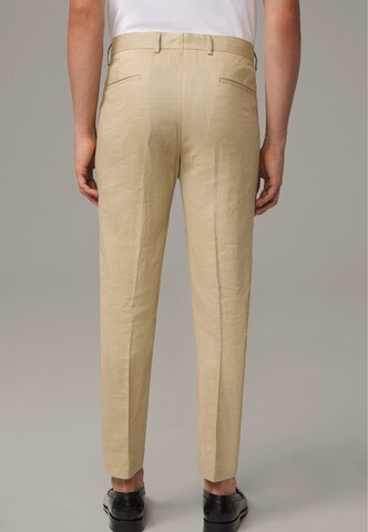 STRELLSON Slimfit Pantalon in Beige