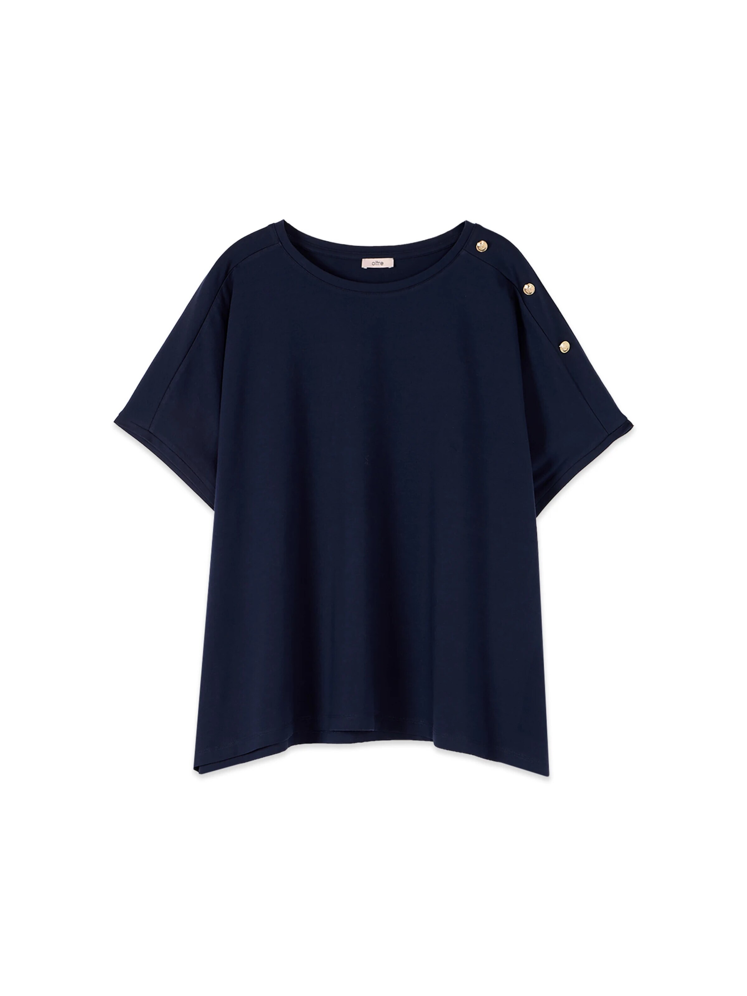 oltre Camiseta en M-L/regular en azul, Vista del producto