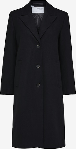 Manteau mi-saison 'SLFNew Alma' SELECTED en noir : devant