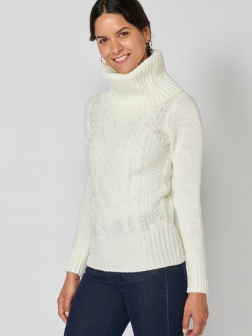 KOROSHI Pullover in Weiß