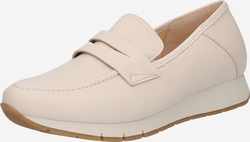 GABOR - Sapato Slip-on em bege: frente