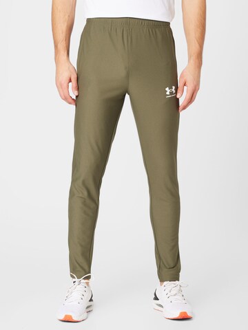 UNDER ARMOUR Спортен костюм в зелено