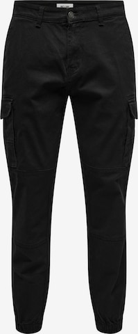 Jean Only & Sons en noir : devant