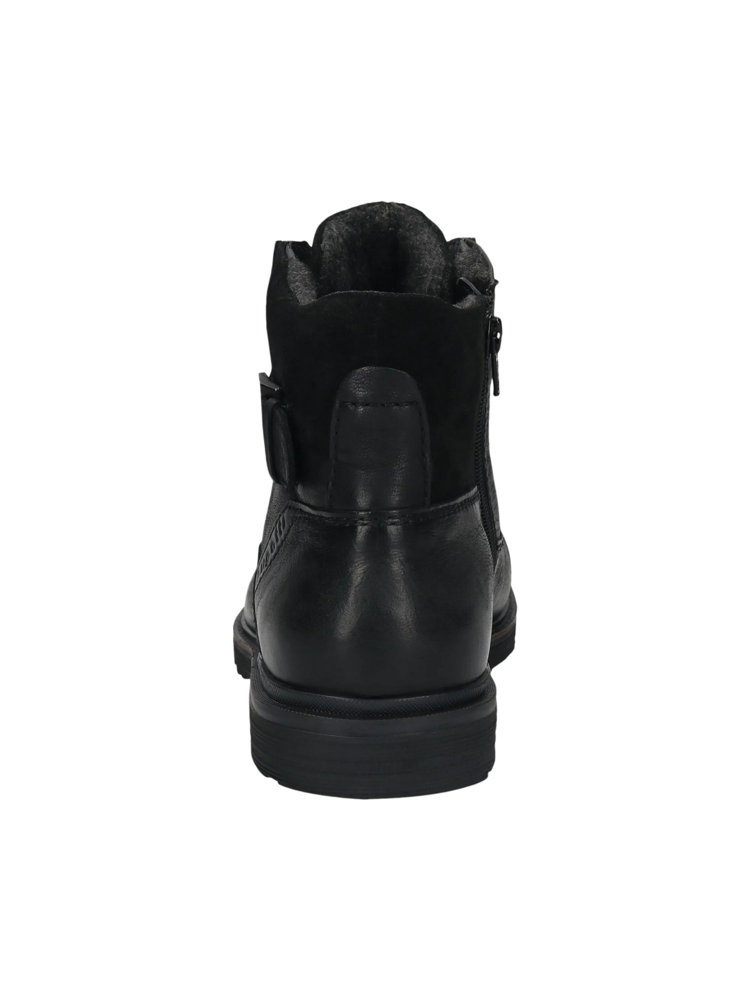 Bottes à lacets bugatti en noir