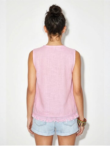 Bianco Lucci - Blusa em rosa
