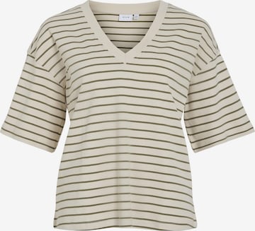 VILA - Camiseta en beige: frente