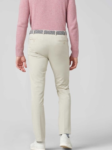 Coupe slim Pantalon chino 'Bonn' MEYER en beige