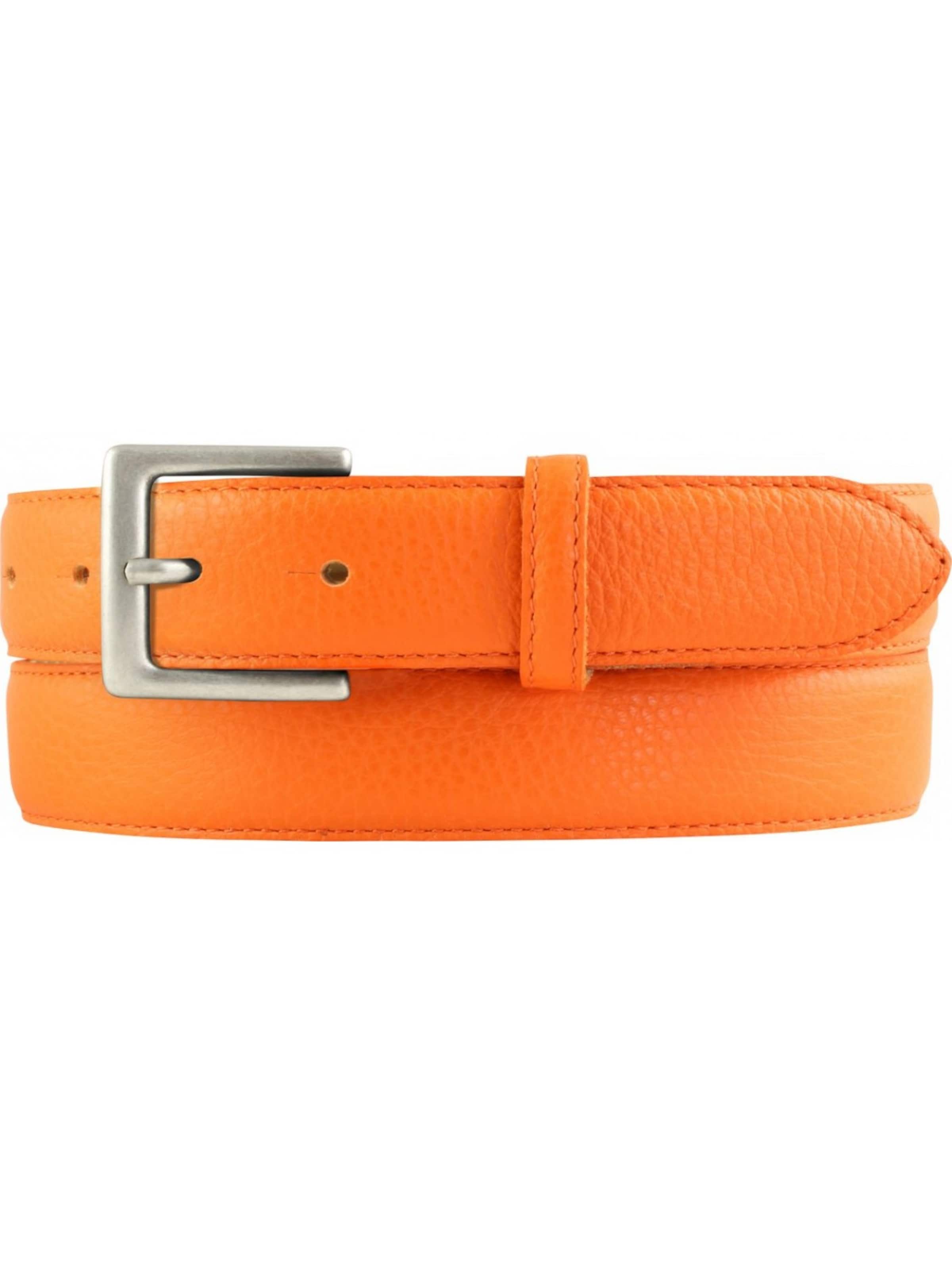 BELTINGER Gürtel 'Cosenza'‌‌ in Orange: Vorderseite