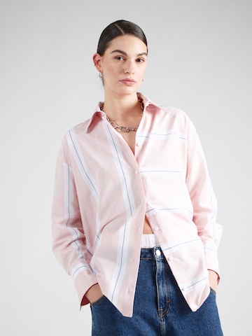 Camicia da donna di River Island in rosa: frontale