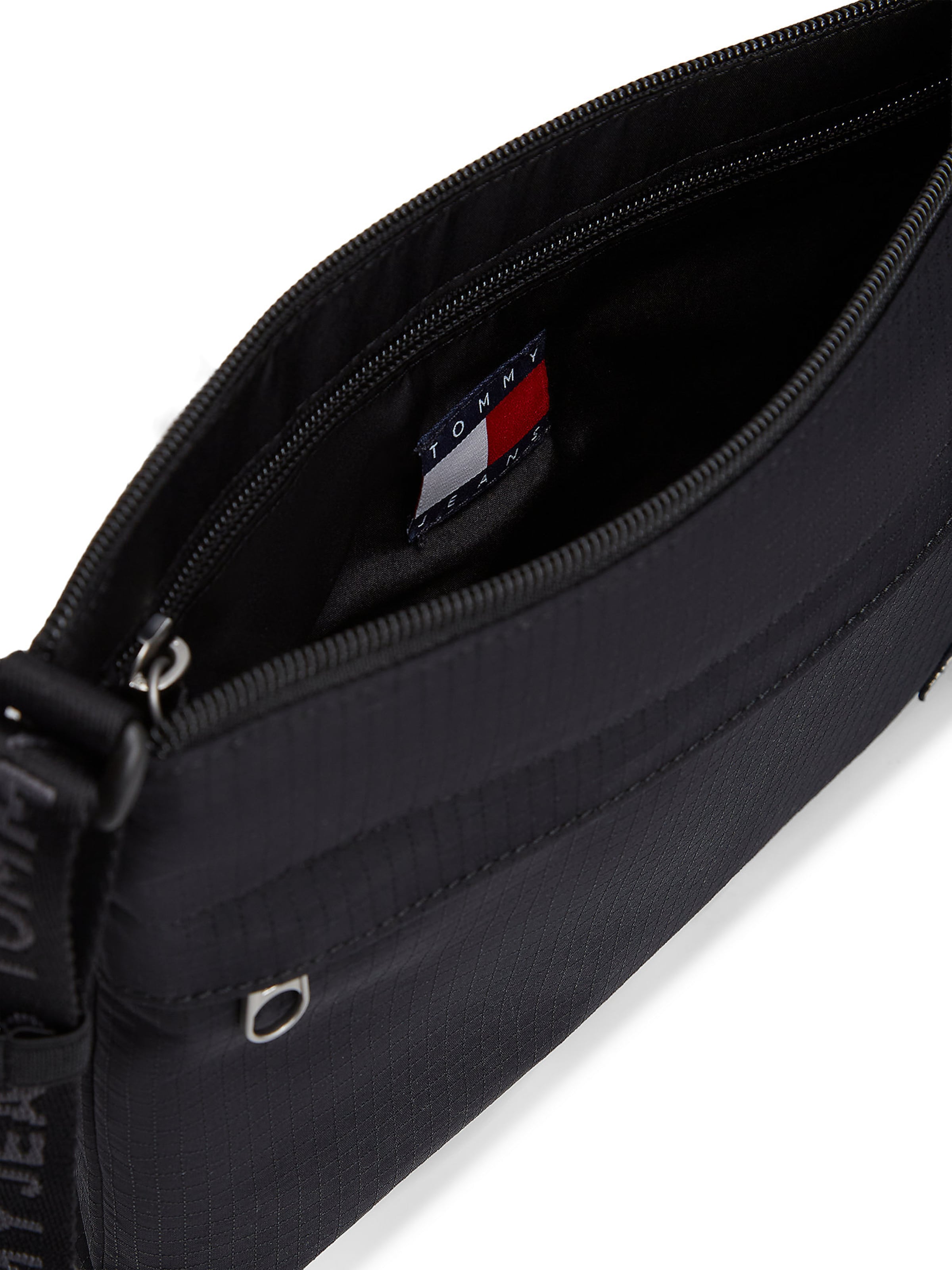 Tommy Jeans Umhängetasche 'Essential' in Schwarz