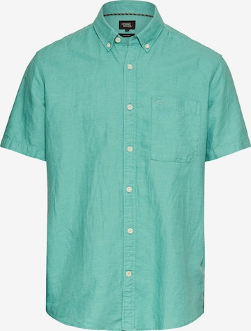CAMEL ACTIVE Button Up Shirt in Green: front