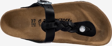 BIRKENSTOCK Σαγιονάρες διχαλωτές 'Gizeh' σε μαύρο