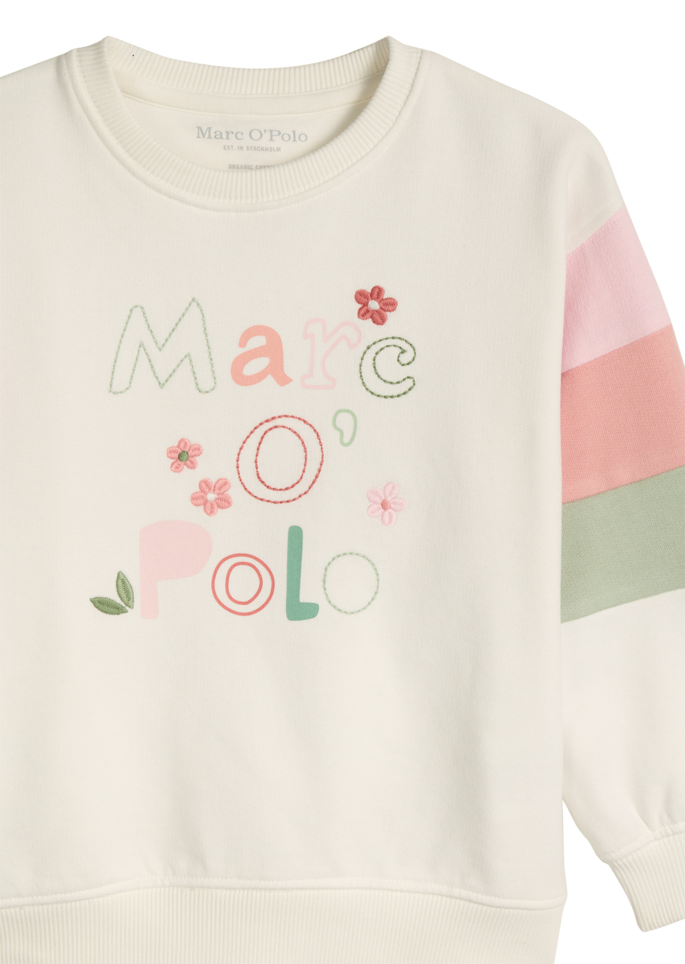 Sweat-shirt Marc O'Polo en blanc