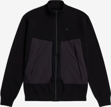 G-STAR Strick 'Alfresco' in Schwarz: Vorderseite