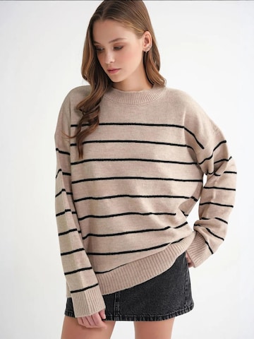 Pull-over oversize MixRay en beige