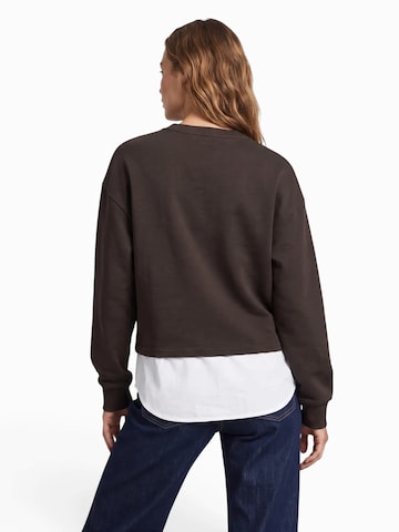 ABOUT YOU Sweatshirt 'Dorina' in Braun: Rückseite