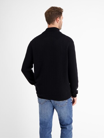 LERROS Knit cardigan in Black