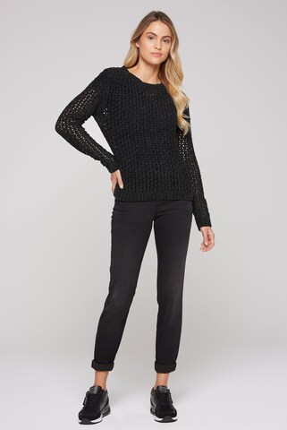 Soccx Pullover in Schwarz