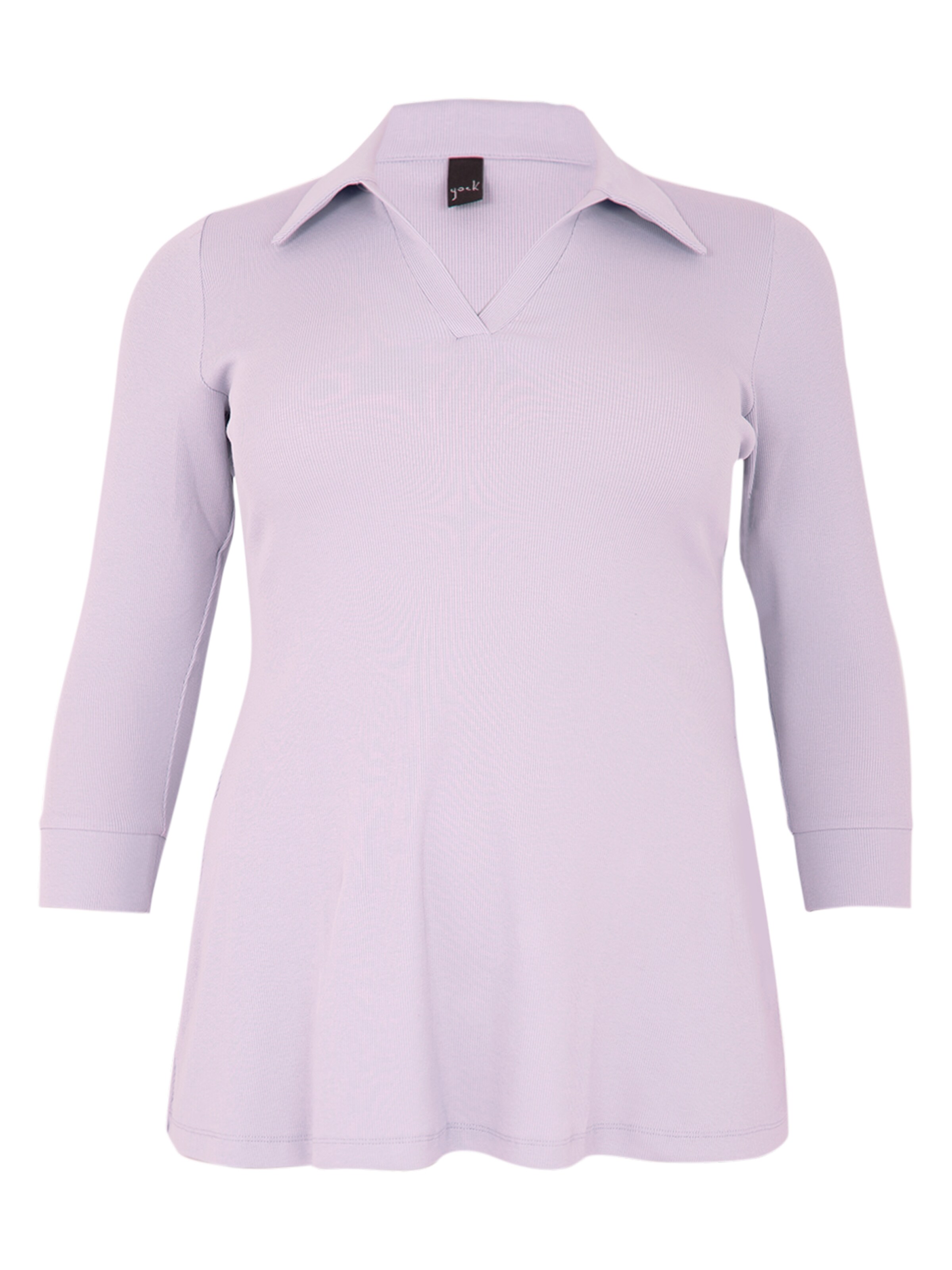 YOEK Shirt in Lila: voorkant