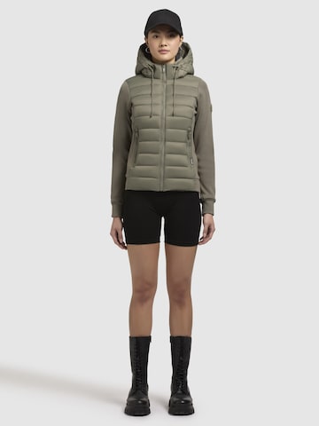 khujo Jacke ' ATHI ' in Grün