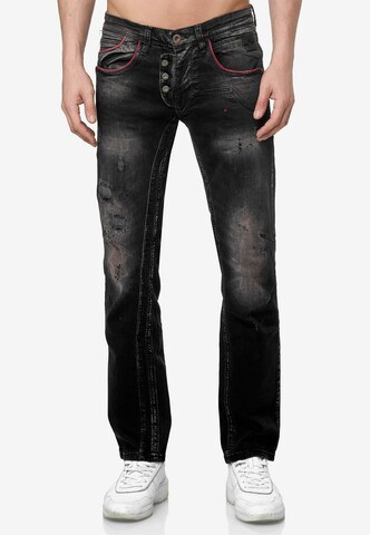 Rusty Neal Regular Jeans in Black: front