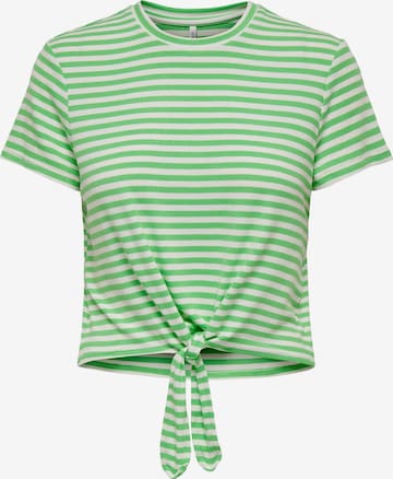 ONLY Μπλουζάκι 'BELIA' σε πράσινο: μπροστά
