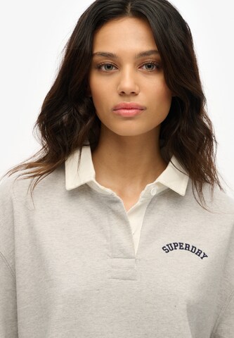 T-shirt 'Athletic Essentials' Superdry en gris