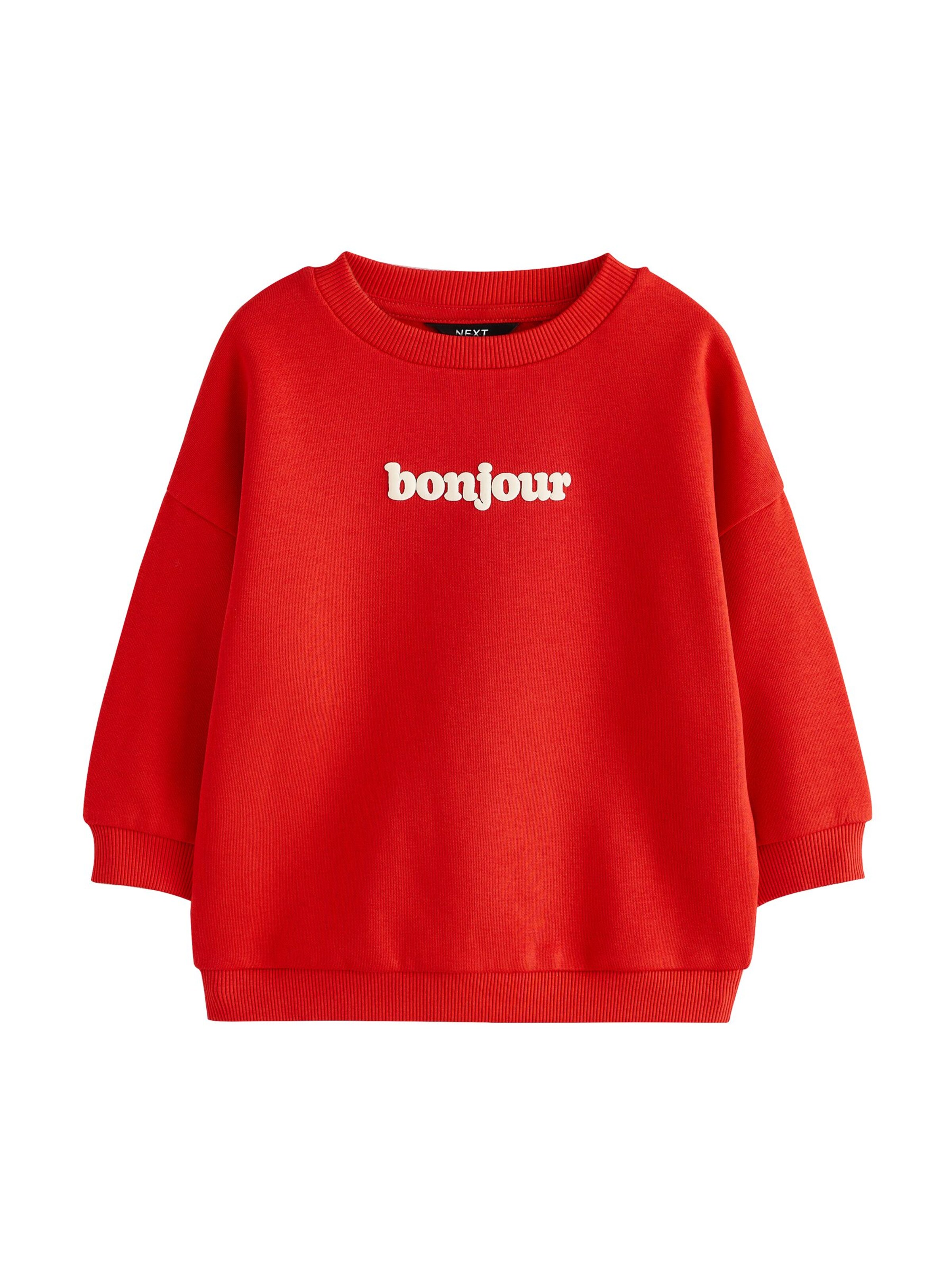 Next Sweatshirt in Rot: Vorderseite
