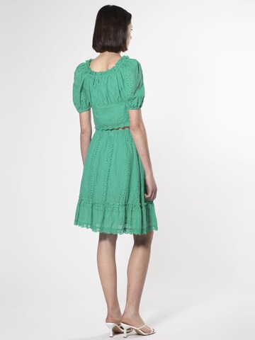 Camicia da donna di Influencer in verde
