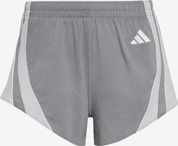 ADIDAS PERFORMANCE regular Sportsbukser 'Adizero Archive' i grå: forside