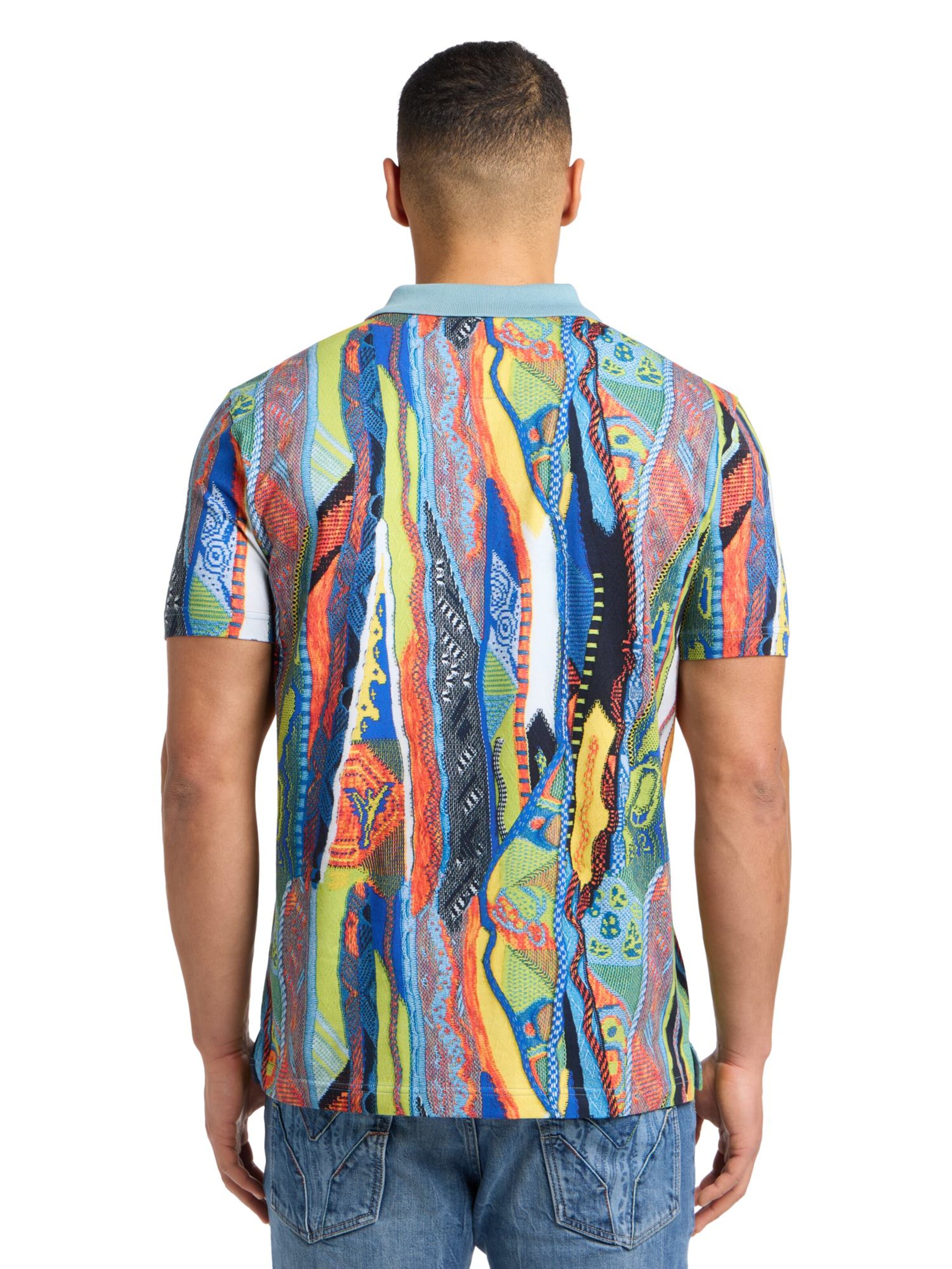 Carlo Colucci Shirt 'Egg' in Gemengde kleuren