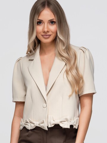 Ombre Blazers in Beige: voorkant