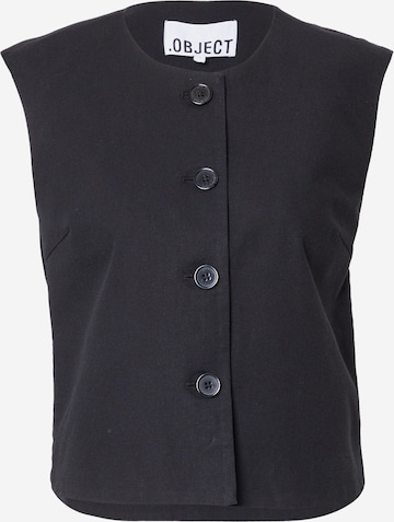 OBJECT Liivi 'OBJAURA' värissä musta: etupuoli